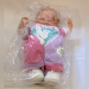Vintage Tiny Tears Ideal Nursery Doll New in the original sealed bag